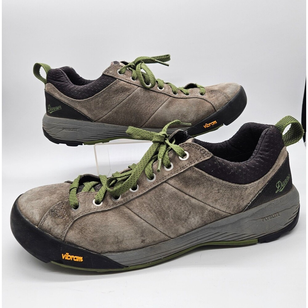 Danner 1932 63255 Camp Sherman Hiking Shoes 9.5 Men’s Vibram Gray Green Gorpcore